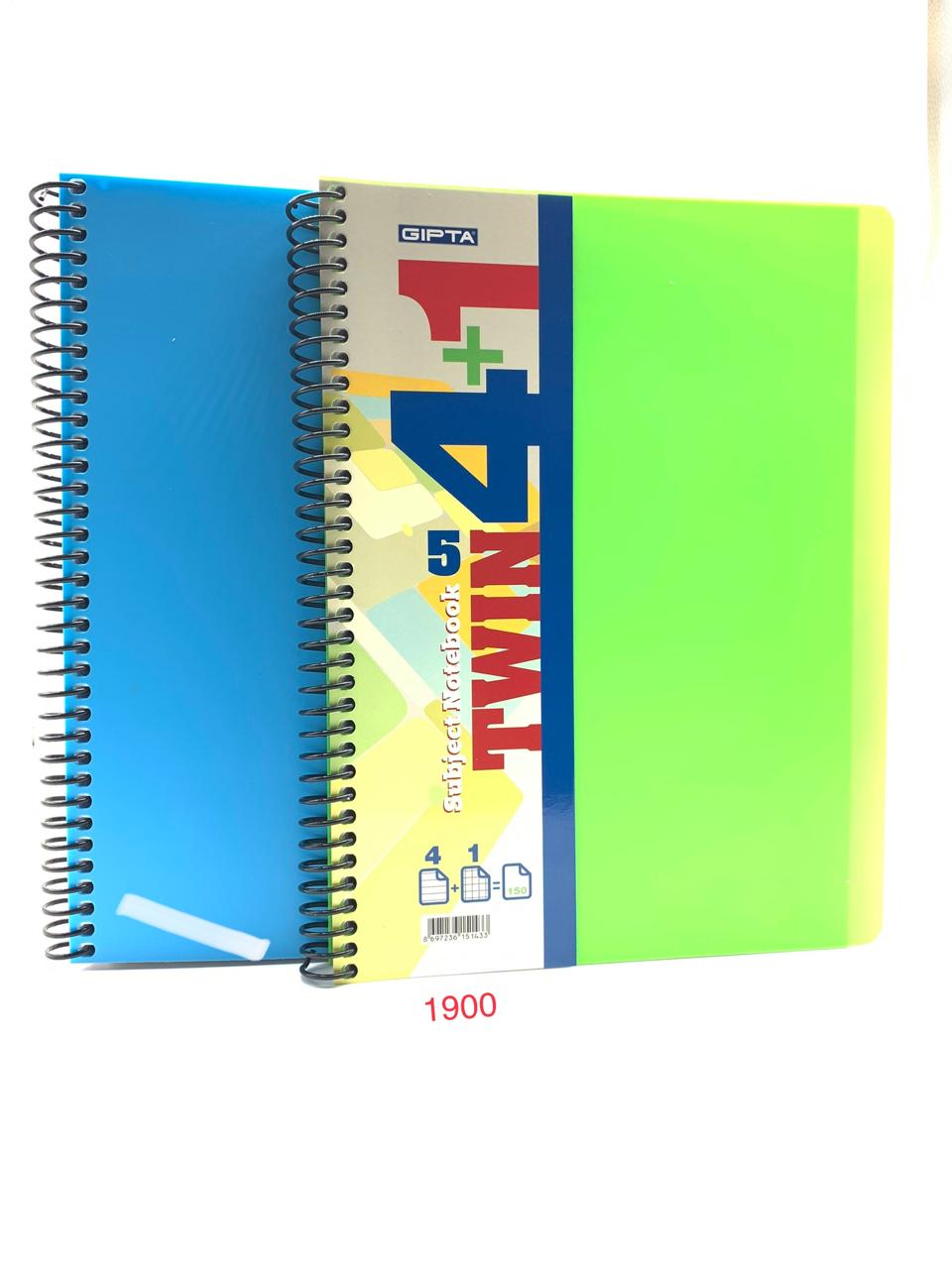 سجل كبتا تيل A4 ابيض 150 ورقي 4+...